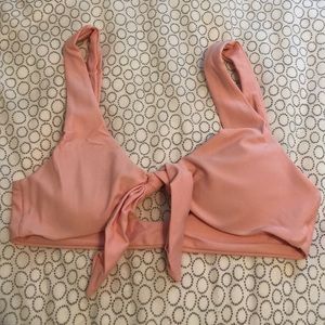 NEW: Tie front Bathing Suit Top